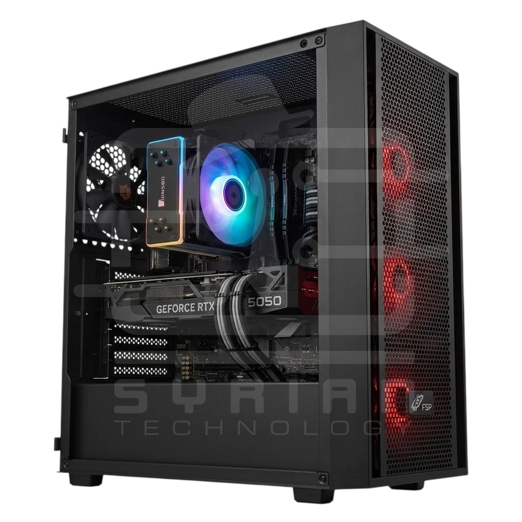 M.B.ASUS PRIME H610M-K i5 12400f RTX 5050 8GB RAM 16 DDR4 SSD 512GB