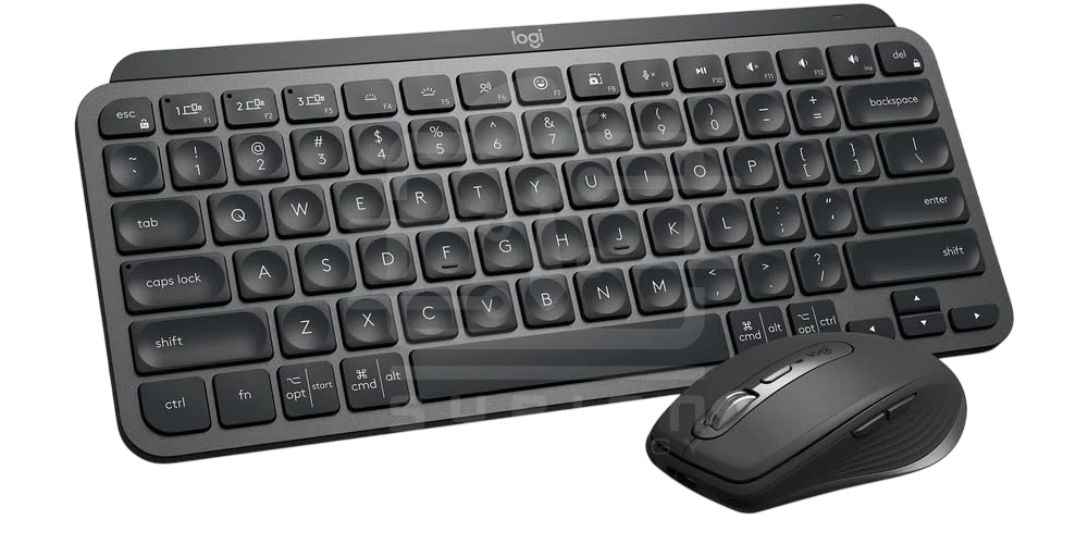 Logitech MX Keys Mini Minimalist Wireless Illuminated Keyboard (Arabic & English Keys)
