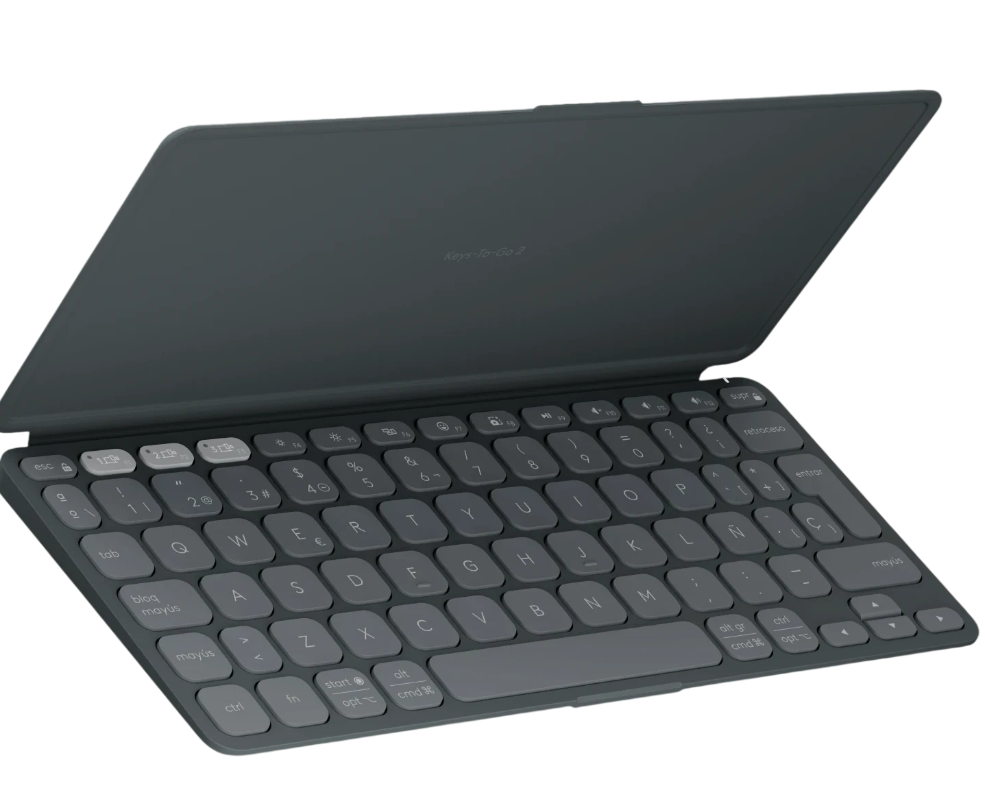 LOGITECH Keys-To-Go 2 Portable Bluetooth Tablet Keyboard with Built in Cover