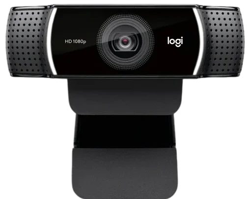 LOGITECH C922 PRO STREAM WEBCAM 1080P CAMERA FOR HD VIDEO STREAMING & RECORDING