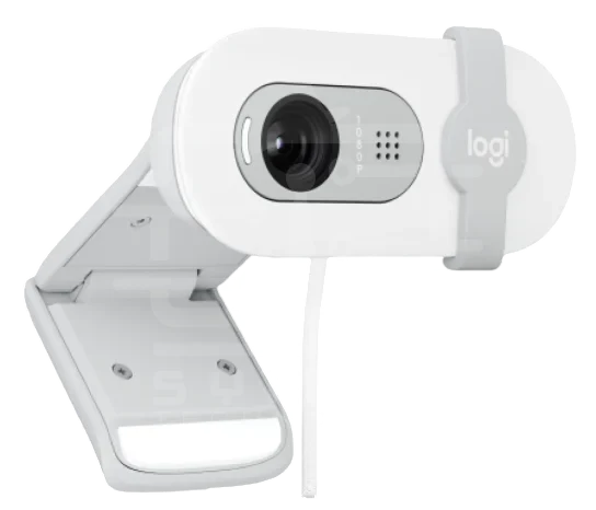 Logitech Brio 100 Full HD 1080p Webcam White for Meetings and Streaming