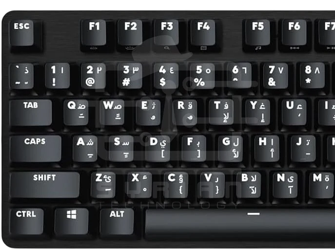 Logitech G413 TKL SE Wired Mechanical Gaming Keyboard - PBT keycaps (Arabic Keys)