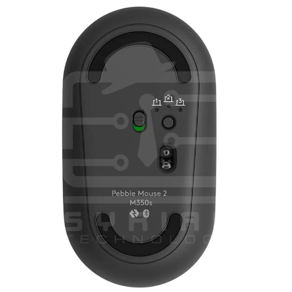 LOGITECH PEBBLE 2 M350S WIRELESS + BLUETOOTH MOUSE