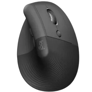 LOGITECH LIFT VERTICAL ERGONOMIC SERIES WIRELESS MOUSE - BLACK