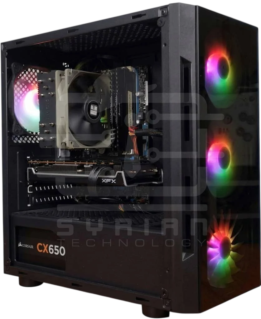M.B GIGABYTE H610 I3 13100F XFX RX6700 10GB RAM 16GB SSD 512GB