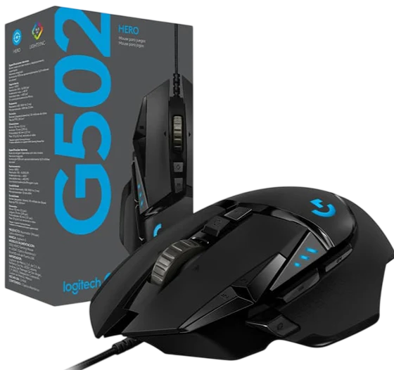 Logitech G502 HERO HIGH PERFORMANCE GAMING MOUSEGAMING MOUSE