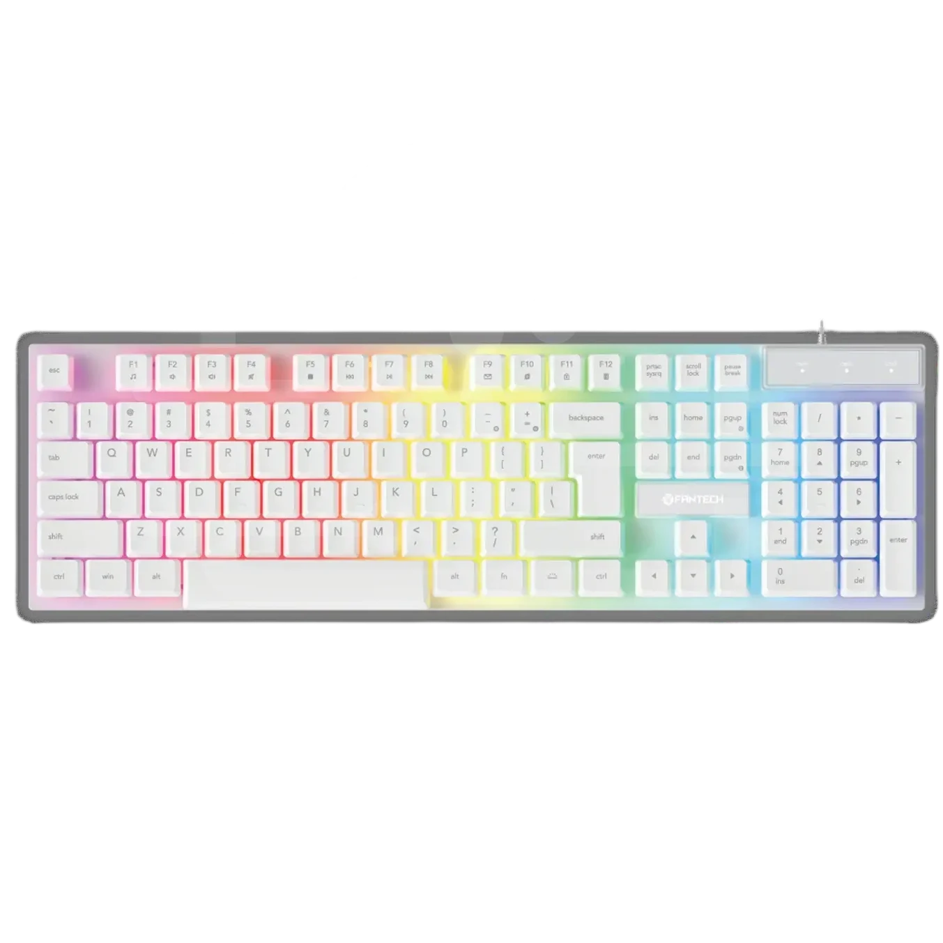 FANTECH P51 5-IN-1 WHITE COMBO