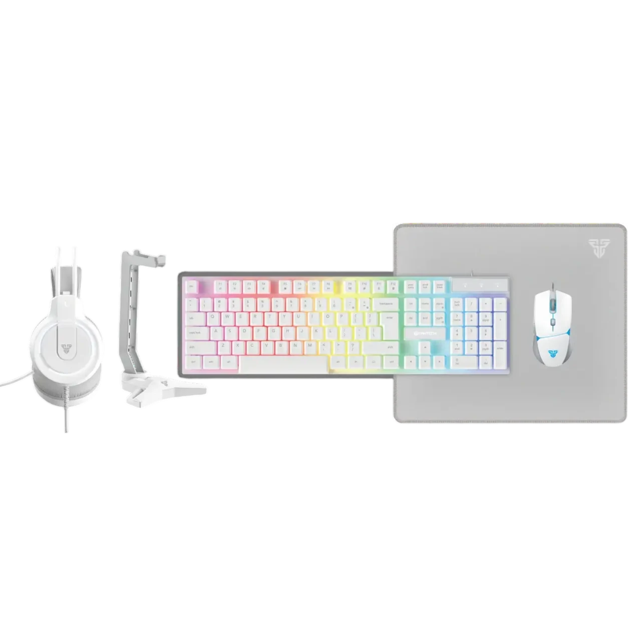 FANTECH P51 5-IN-1 WHITE COMBO