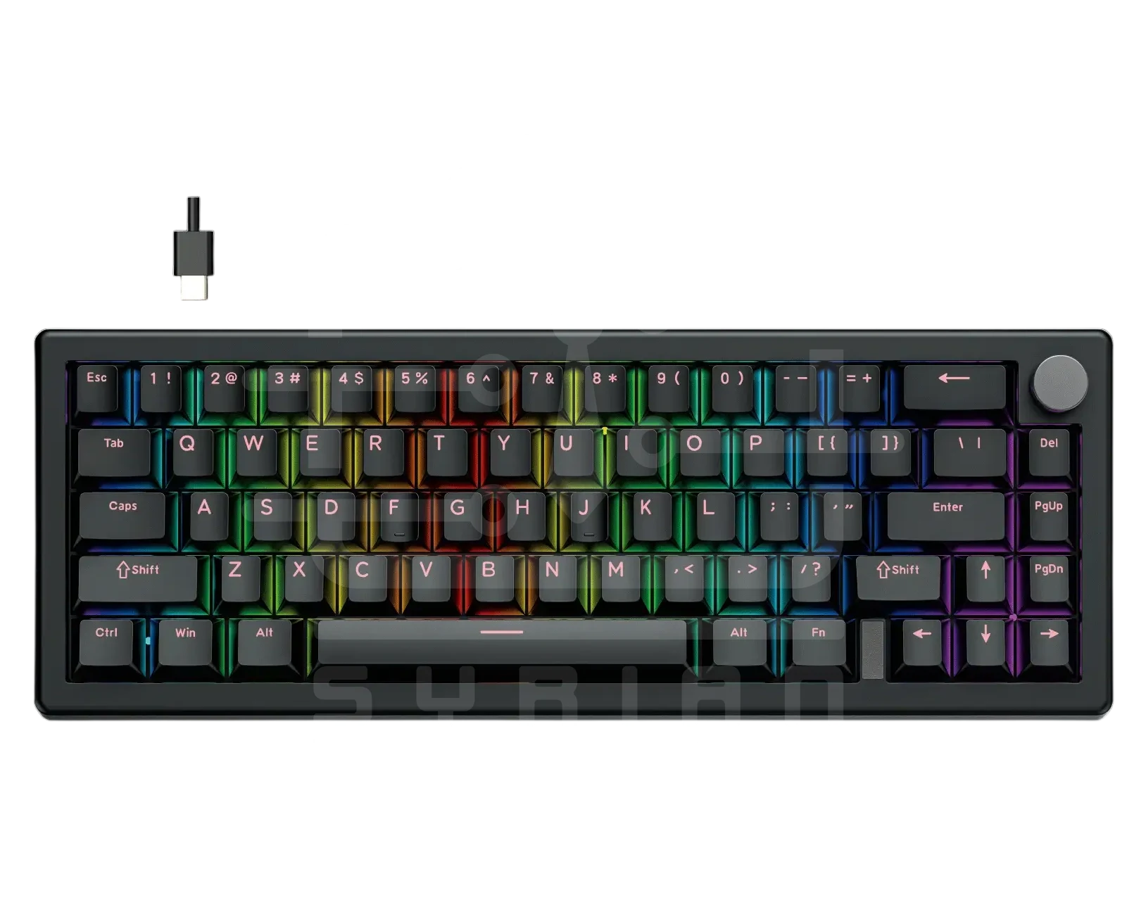 Fantech MK614 ATOM X66 Silicon Gasket Mechanical Gaming Keyboard