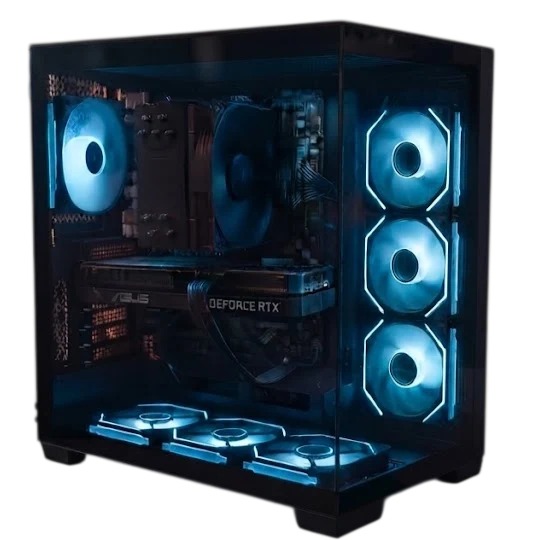 M.B ASUS PRIME A620AM-K Ryzen 5 9600X RTX 5060 Ti 8GB OC RAM 16GB SSD GB