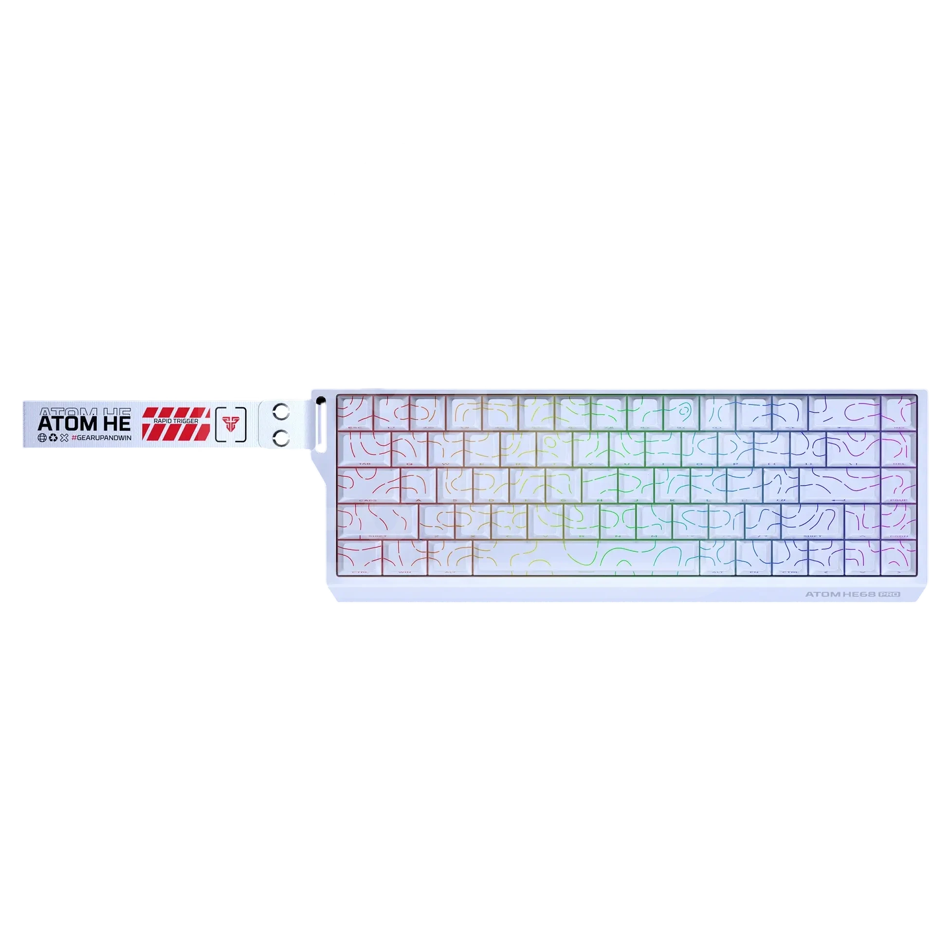 FANTECH MK922 ATOM HE68 PRO Wireless Magnetic Gaming Keyboard