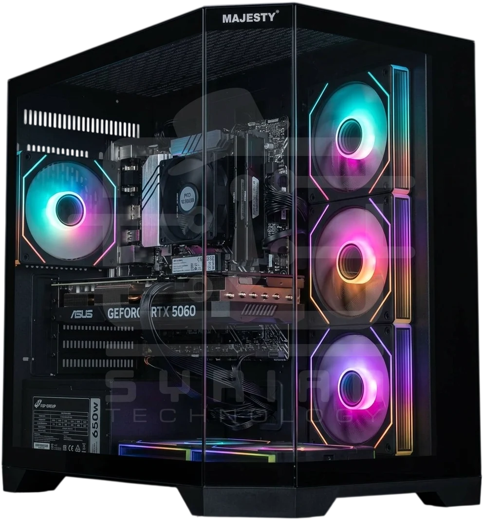 M.B ASUS PRIME h610 i5-14400f RTX 5060 GIGABYTE RAM 16g SSD 512GB
