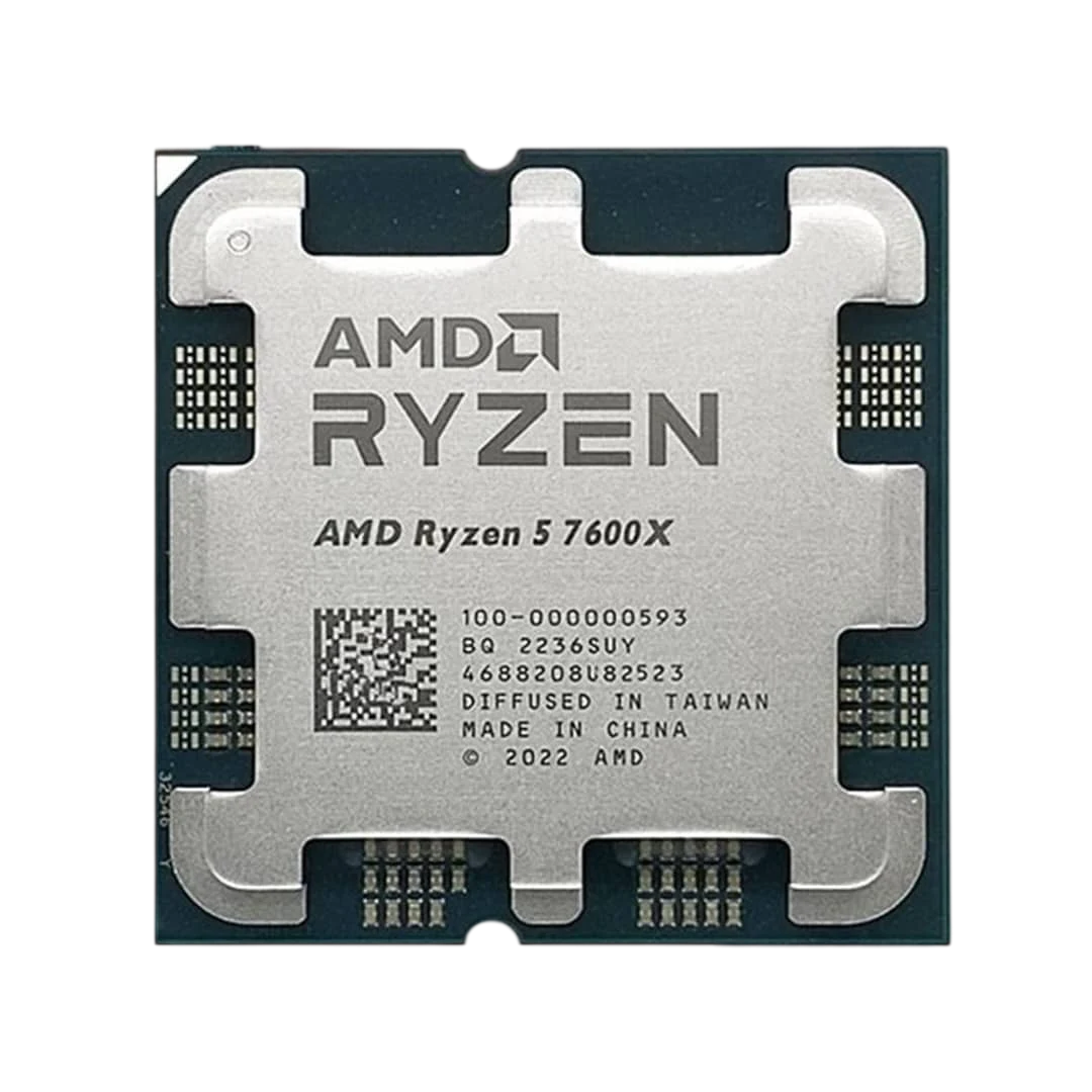 AMD Ryzen 5 7600X, 6C / 12T, up to 5.3GHz, 38MB Cache, TDP 105W, WOF