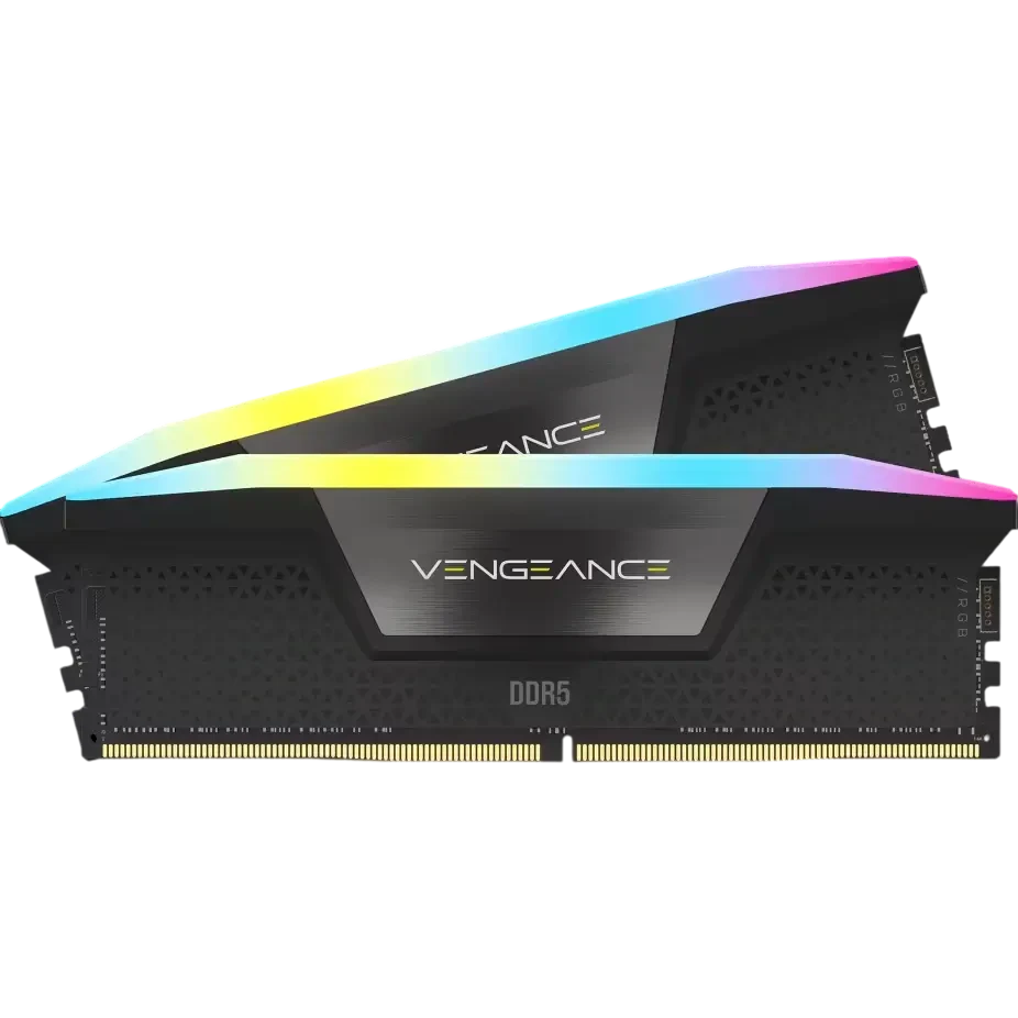 Corsair VENGEANCE 32GB (2x16GB) 6000MHz RGB DDR5 Ram Black CL36