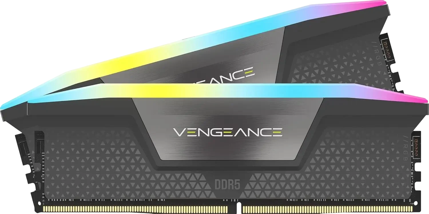 Corsair VENGEANCE 32GB (2x16GB) 6000MHz RGB DDR5 Ram Grey CL36