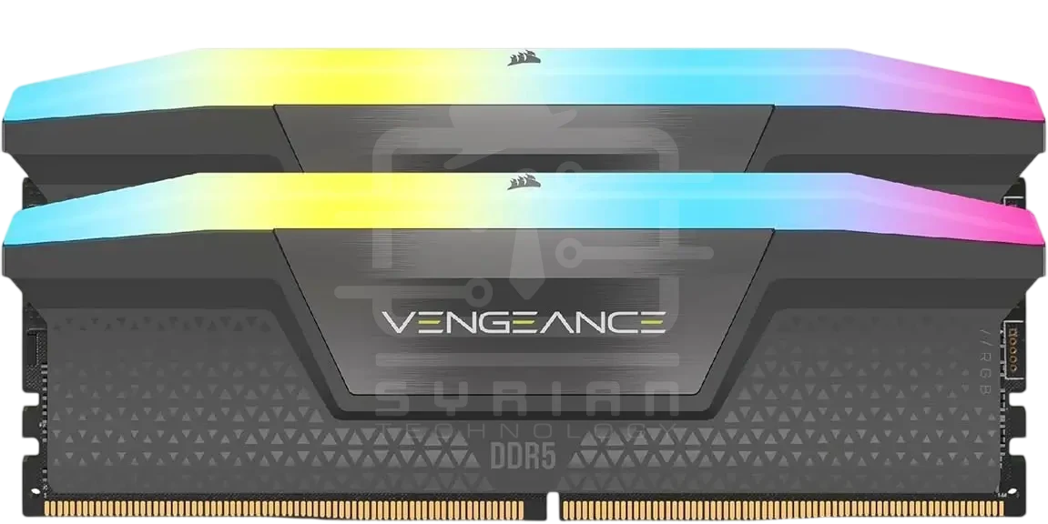 Corsair VENGEANCE 32GB (2x16GB) 6000MHz RGB DDR5 Ram Grey CL36