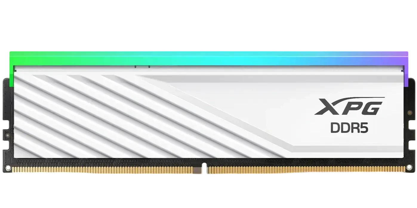ADATA XPG LANCER BLADE 16GB 6000MHz DDR5 RGB RAM - WHITE (CL36)