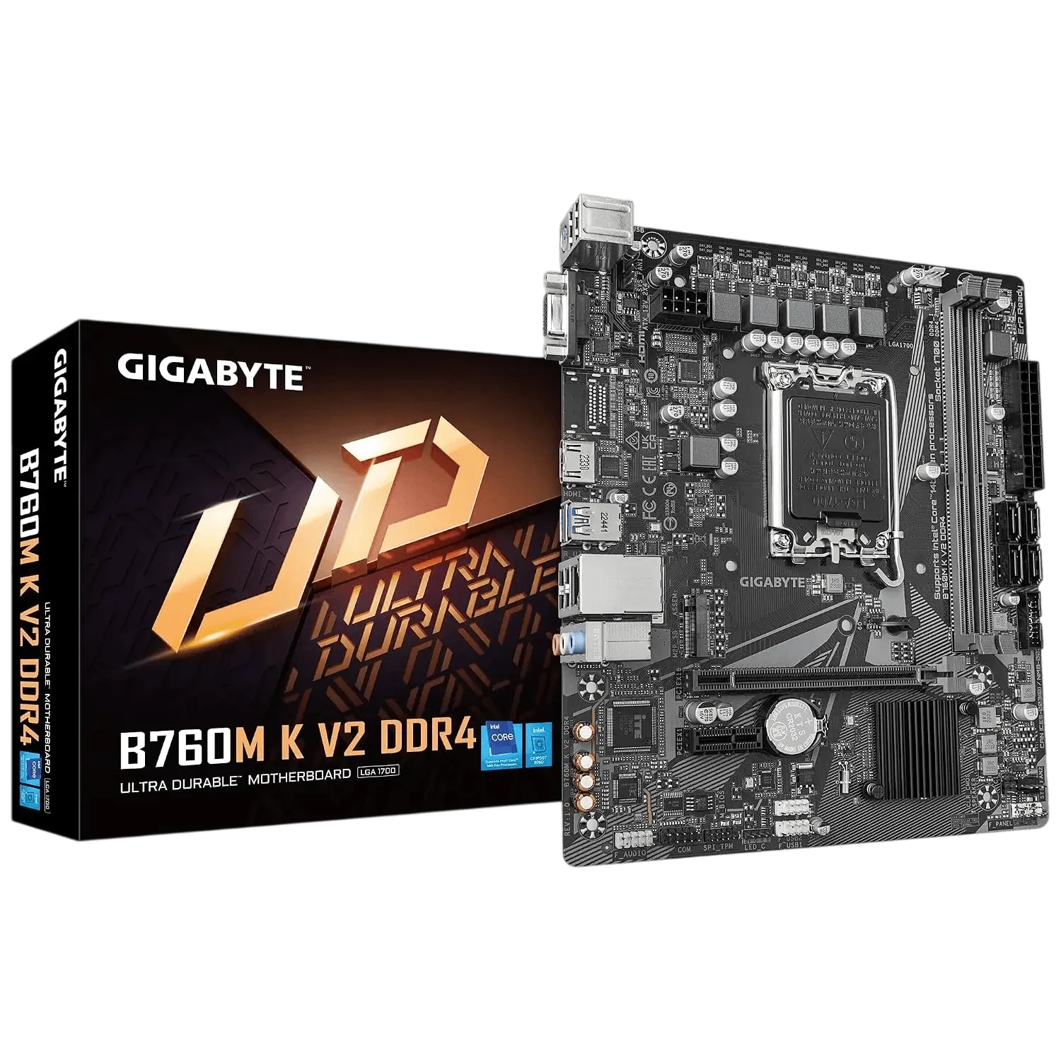 M.B GIGABYTE B760M K V2 DDR4