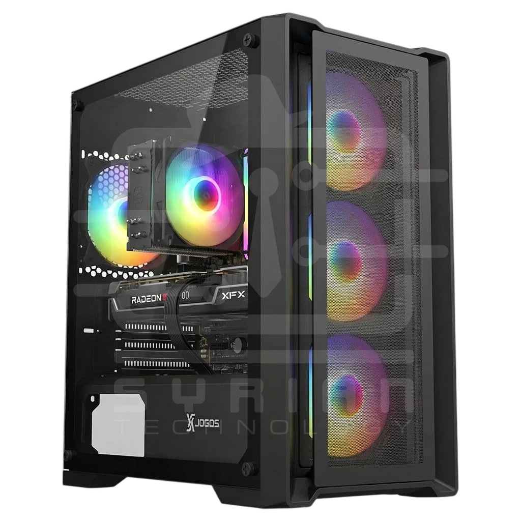 M.B ASUS PRIME A620 RYZEN 5 8400F XFX RX6700 10GB RAM 16GB  SSD 512GB