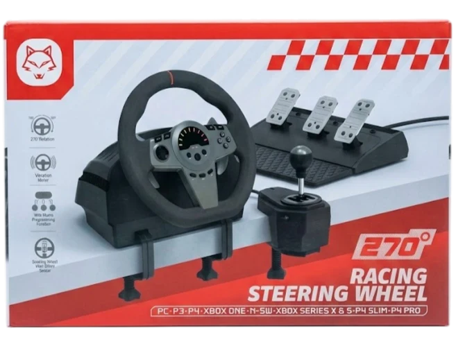Racing Steering Wheel 270°