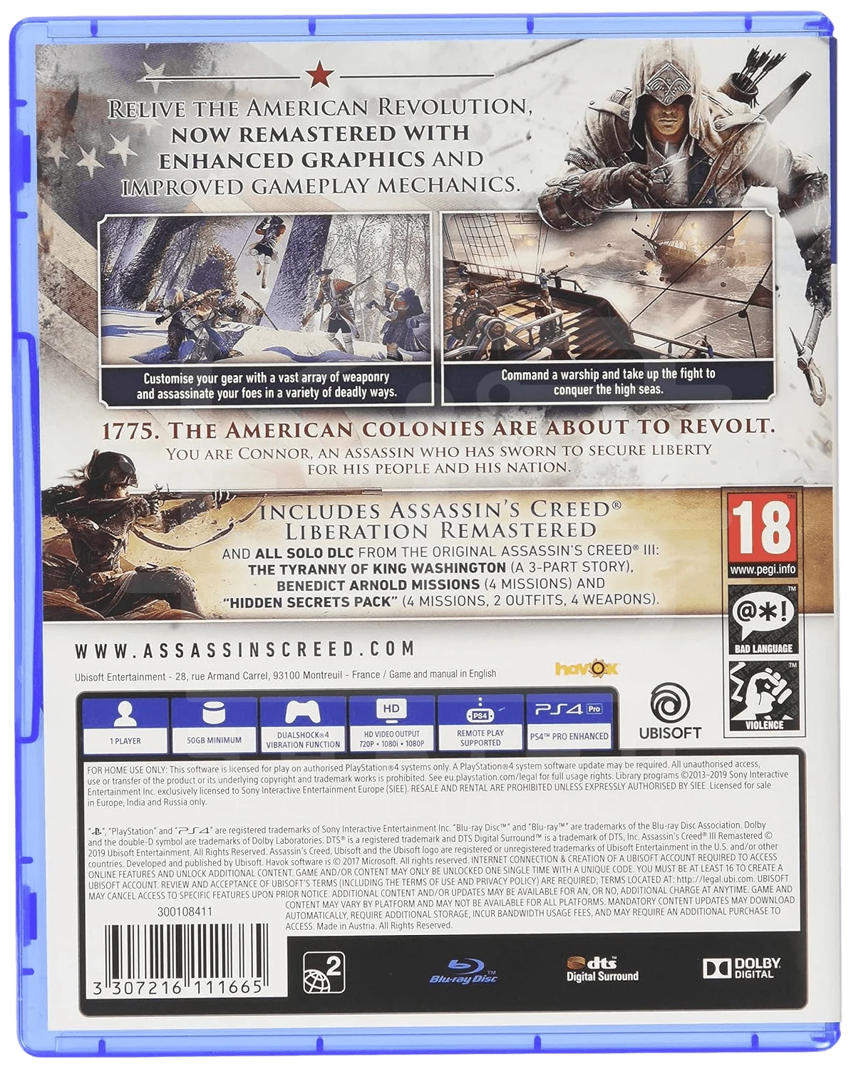 Assassin's Creed 3 Remastered