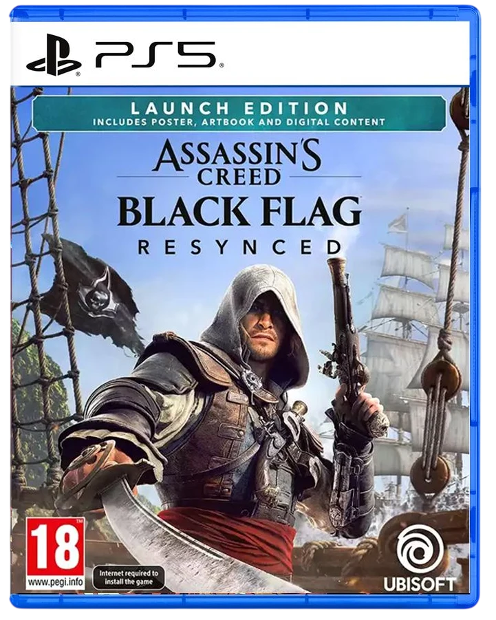 Assassin's Creed Black Flag Resynced Launch Edition (PS5)