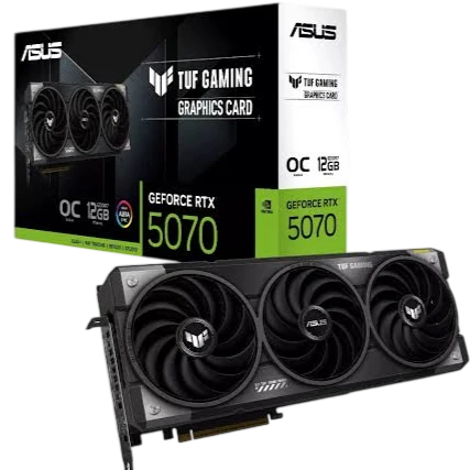 ASUS TUF Gaming GeForce RTX 5070 12GB OC Edition GDDR7 Graphics Card