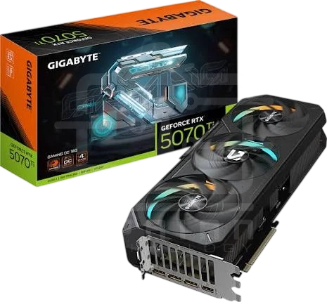 GIGABYTE GeForce RTX 5070 Ti GAMING OC 16GB GDDR7 Graphics Card