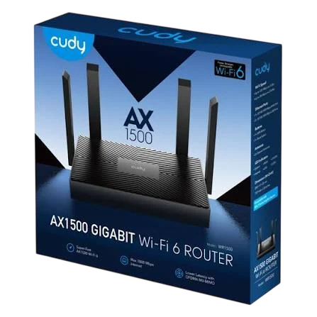 Cudy AX1500 Gigabit Wi-Fi 6 Router WR1500