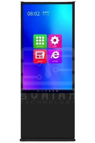 CRONY TX55-2 55 Inch 4K Interactive Touch Screen Smart Display Android 11 LED Panel Dual Speaker Advertising